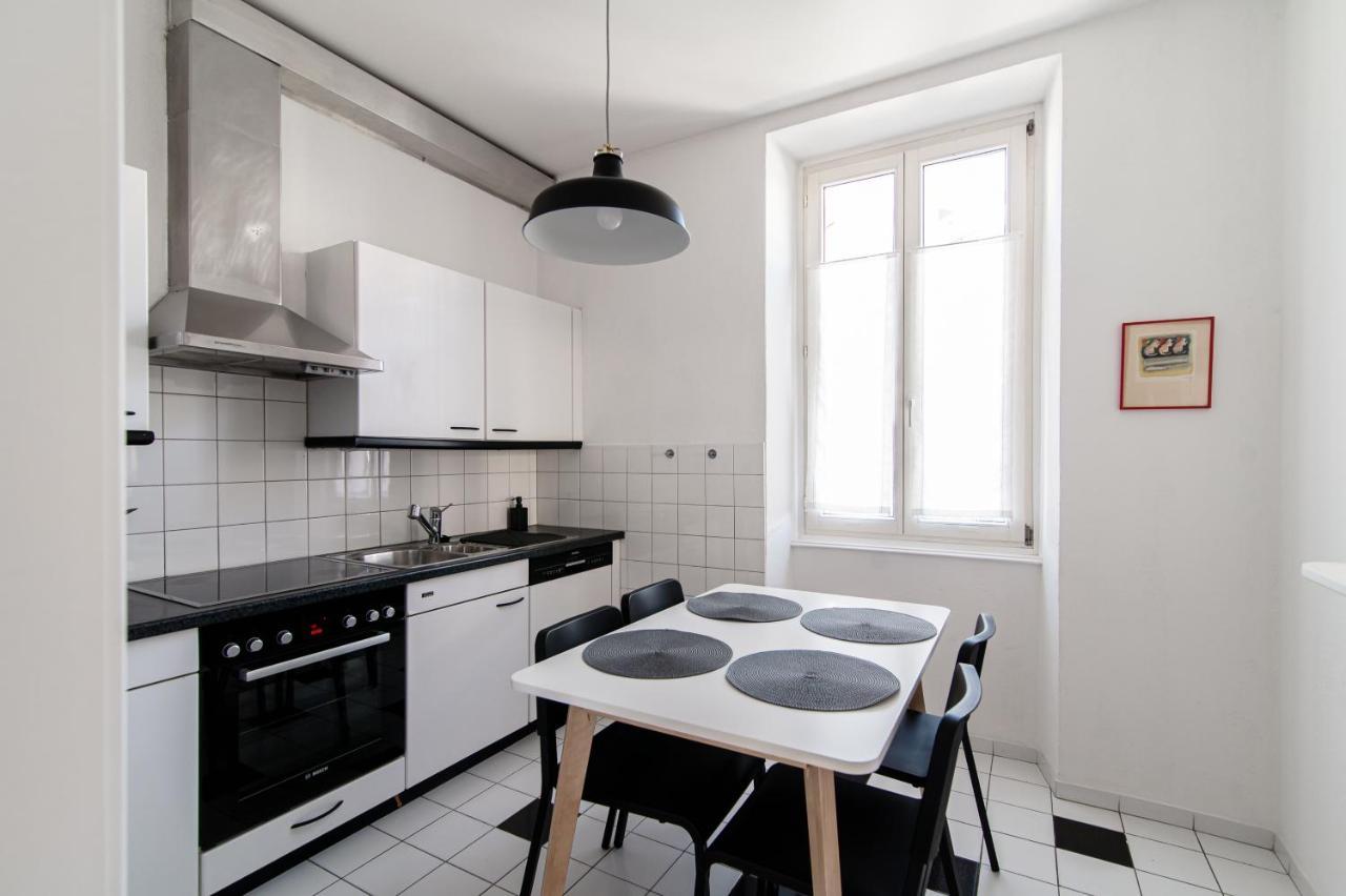 Giuka Apartment By Quokka 360 - Close To The Station Massagno ภายนอก รูปภาพ
